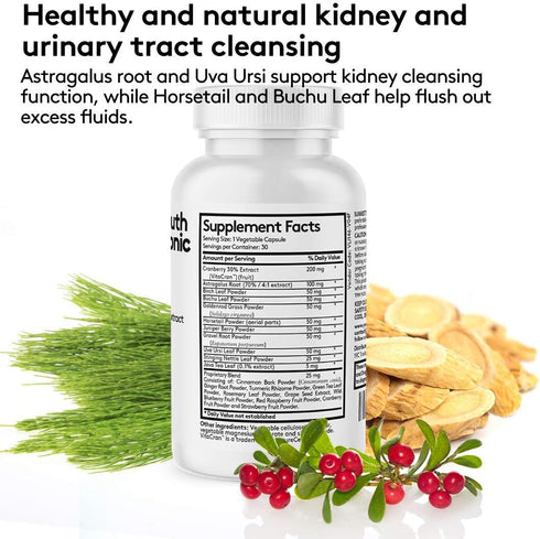 Youth & Tonic 15 Day Colon & Kidney Cleanse – Detox Pills for Bloating, Gut, Bladder, Urinary Tract & Kidney Support