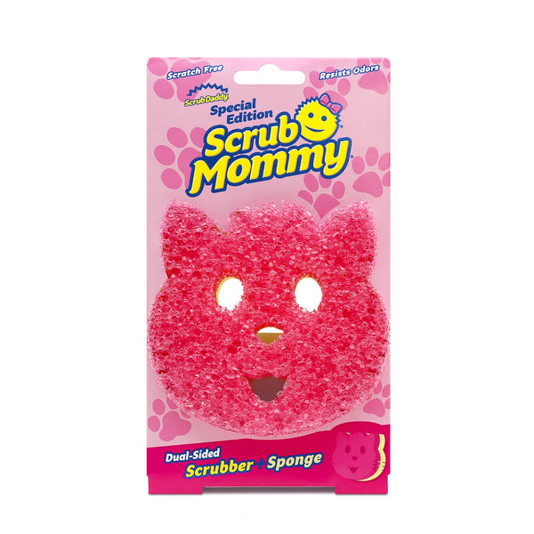 Scrub Daddy Format: Kitchen Scrub Daddy Scrub Mommy Special Edition Pets Cat - Scratch-Free Multipurpose Dish