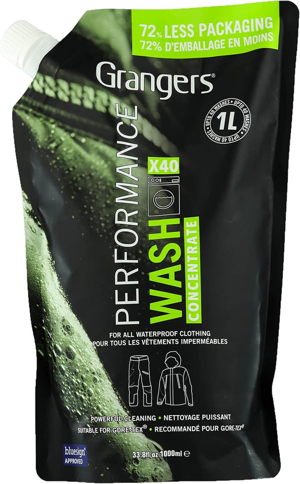 Grangers Performance Wash/Detergent for Outerwear and Performance Clothing, 40 Washes, 33 oz