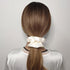 Sufermoe 6 Pcs Satin Silk Hair Scrunchies, Soft Hair Ties in 6 Classic Colors for Women and Girls, 4.5 Inch