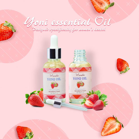Wovarkie 2 Packs 100% (1 oz/30 ml) Yoni Oil for Women, Natural Feminine Oil, Ph Balanced for Women, Eliminates Odor