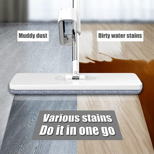 6 Pack Microfiber Spray Mop Replacement Heads for Wet Dry Mops, Reusable Replacement Refills Compatible with Bona