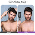 Hair Brush, Detangler Hair Brushes for Faster Blow Drying, Curved Vent Detangling Brush for All Hair Types (Black)