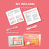 Hiqlity Packed 10 Vaginal pH Test Strips with Sterile Swabs, Feminine Health Vaginal pH Test Strips Kits, Vaginal PH
