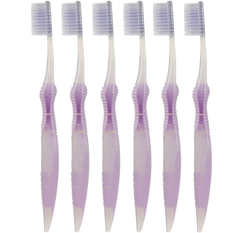 SoFresh Flossing Toothbrush - Adult Size | Your Choice of Color | (6,