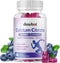 Calcium Citrate Gummies, Chewable 1000mg for Bone, Muscle & Immune Support - 60 Chews in Blueberry Flavor