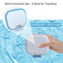 BVN Leakproof Denture Cup - Upgraded Carrying Storage for Soaking Dentures, Travel Retainer Cleaning Case