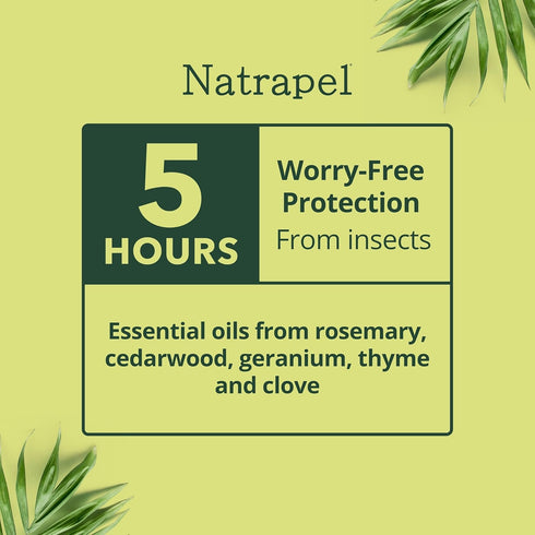 Natrapel Essential Oil Insect Repellent - Herbal Scent (2 Pack)