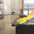 Set 9 Smart Design Heavy Duty Scrub Sponge with Bamboo Odorless Rayon Fiber - of - Ultra Absorbent - Soft & Metallic