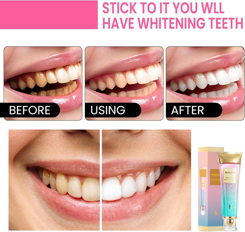 Niacinamide Whitening Toothpaste - BodyAccel for Stain Removal & Fresh Breath