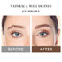 Music Flower Double Ended Eyebrow Pencil, Waterproof Natural Brow Enhancing Pen, Long Lasting Makeup, Light Brown