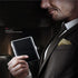 tlhaoa 20 2 84mm Cigarette Case Stylish Leather Surface Metal Box for Cigarettes Cigarette Box for Men and Women Ideal