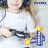 PKCELL 48-Count Combo Pack, 24 AAA R03P + 24 AA R6P 1.5V Carbon Batteries for Wireless Mouse, Flashlights