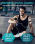 Comfytemp TENS Unit Muscle Stimulator for Pain Relief Therapy, Dual Channel EMS Unit with 24 Modes and 10 Electrode Pads