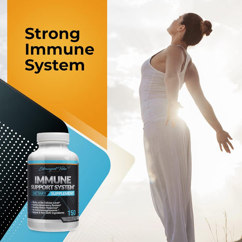 Iron Supplement 25mg for Women & Men with Vitamin C 1000mg, 150 Tablets, Immune & Blood Support, Non-GMO