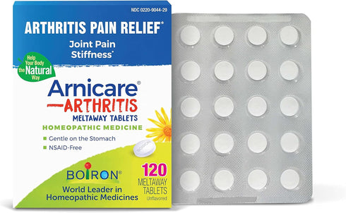 Boiron Arnicare Arthritis Tablets, 120 Count, for Arthritis Pain Relief and Joint Soreness