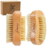 Nail Brush for Cleaning Fingernails, 2 Pieces Wooden Scrub Brushes with Natural Boar and Sisal Bristle