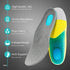Kids Running Gel Insoles, Shock Absorbing Arch Support Silicone Material, Big Kid US 3.5-4