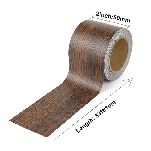 PACK (1, BOMEI Wood Grain Repair Tape,Self Adhesive Repair Patch for Furniture, Floors, Cabinets, Windows, Doors, RV
