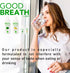 Goodbreath Mouthwash, Mint Mouth Rinse for Chronic Halitosis, Ozone Technology Oral Rinse, Alcohol-Free, 2 Pack