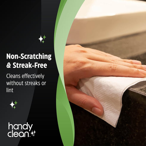 HandyClean Pre-Moistened Lens Cleaning Wipes, Eyeglass and Screen Wipes, 200 ct Individually Packed