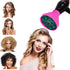 Universal Collapsible Hair Dryer Diffuser Attachment, Lightweight Foldable Tool for Most Blow Dryers - Pink