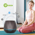 DAROMA 550ml Essential Oil Diffuser, Upgraded Remote Control 6 in 1 Aromatherapy Humidifier, Dark Wood