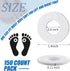 Nuanchu 150 Pcs Callus Cushions Callus Pads for Bottom of Foot Round Corn Cushions Pads for Feet Soft Adhesive Felt Corn Pads for Ball and Side of Foot, Pain Relief from Shoe