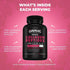 ORPHIC NUTRITION Collagen Peptides Capsules for Women, 1800mg Multi Collagen Pills, 90 Caps