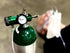 Lightning X Products O2 Mini Oxygen Regulator, CGA-870 Gauge, Flow Rate 0-15lpm with Wrench