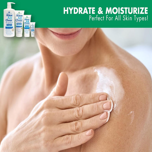 Miracle of Aloe Super Moisturizing Dry Skin Lotion, 3-Pack, 1 oz - 72% UltraAloe Aloe Vera Gel