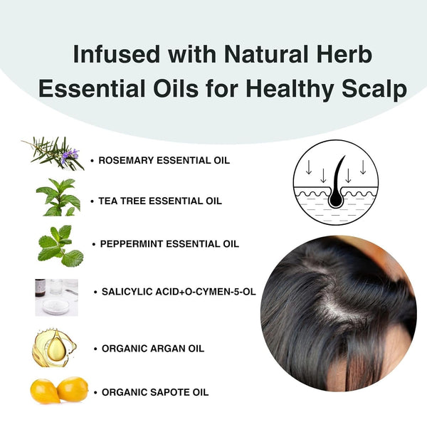 Perfect Beauty Extra Fresh & Hydrate Dry Scalp & Hair Shampoo for Men & Women, Organic Keratin Scalp Haircare from