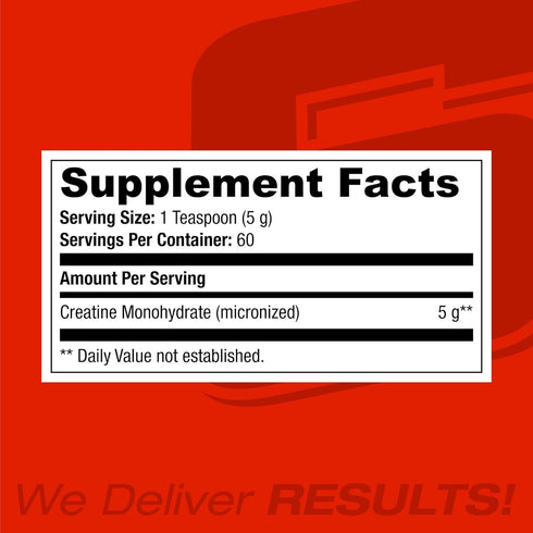 SAN Performance Creatine 300g - Supports Muscle Growth and Athletic Performance, 60 Servings