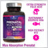 Women's Prenatal Multivitamin with Folic Acid + DHA, 120 Softgels - Prenatal Vitamin Supplement for Fetal Support