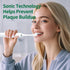 InovoCare Adults,5 Heads,4 2 Timer,IPX7 Case,180 65 Sonic Electric Toothbrush for Brush Modes with MIN Smart
