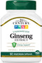21st Century Ginseng Extract Veg Capsules | 60 Count