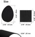 24Pcs Non-Skid Shoe Pads, Anti-Slip Rubber Grips for High Heels, Self-Adhesive, Noise Reduction for Men & Women's Shoes