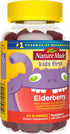 Nature Made Kids First Elderberry Gummies with Vitamin C and Zinc, Dietary Supplement for Immune Support, 40 Count