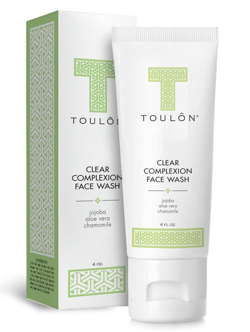 TOULON Aloe Vera Face Wash, Anti Aging Cleanser for Oily Skin & Clear Complexion
