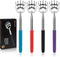 (4-Pack) Portable Extendable Telescopic Bear Claws Back Scratchers/Hand Massager with Rubber Handles