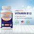Vitamatic Vitamin B12 5000 mcg per Serving Fast Dissolve 365 Tablets, Berry Flavor, Supports Energy Metabolism