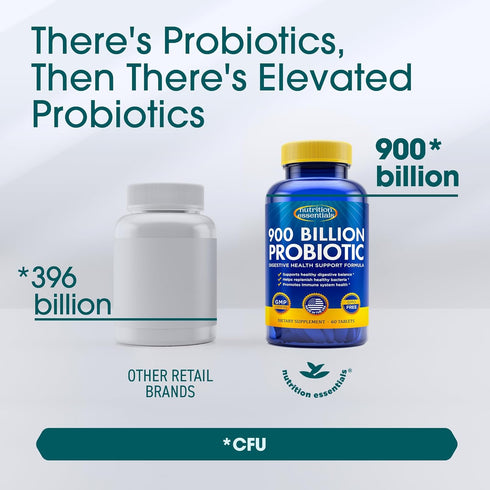 Probiotics for Women and Men, with Lactase Enzyme and Prebiotic Fiber for Digestive Health, Vegan Raw Formula