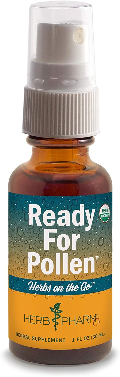 Herb Pharm Portable Spray: Certified Organic Herbs on The Go for Pollen, 1 Ounce