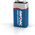 Rayovac High Energy 9V Batteries, Alkaline 9 Volt, 8 Pack