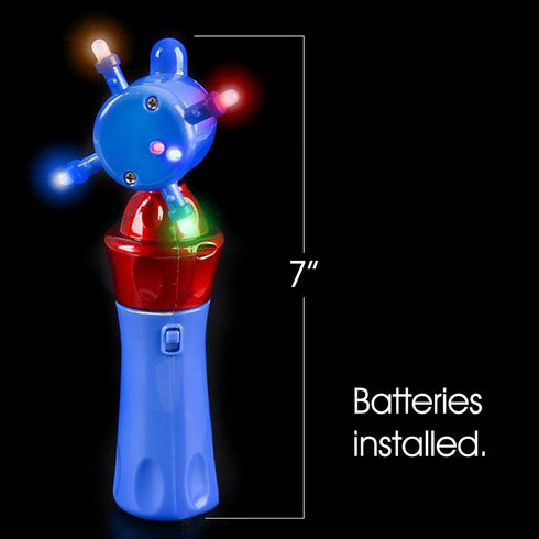 Set 2 ArtCreativity Light Up Wand for Kids, of LED Light Up Toys with Flashing Lights, Fun Light Spinning Toys, Sensory