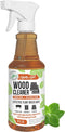 Mighty Mint Wood Cleaner and Conditioner, Non-Toxic Spray Cleans and Renews Wood, Natural Peppermint Scent, 16oz