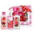 Bath & Body Care Travel Set - Home Spa Set with Shower Gel, Body Lotion, and Fragrance Mist, Valentines Day Gifts for