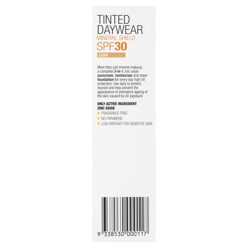 Light Tinted Daywear SPF 30+, Daily Moisturizer with Sun Protection & Sheer Foundation