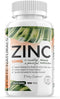 Zinc Supplements (100 Tablets) - Vegan 50mg Daily Supplement for Sensitive Stomachs, Non-GMO