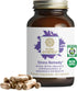 PURE SYNERGY Stress Remedy Supplement with Ashwagandha | Organic Adaptogen Support from Rhodiola, Lemon Balm, 60